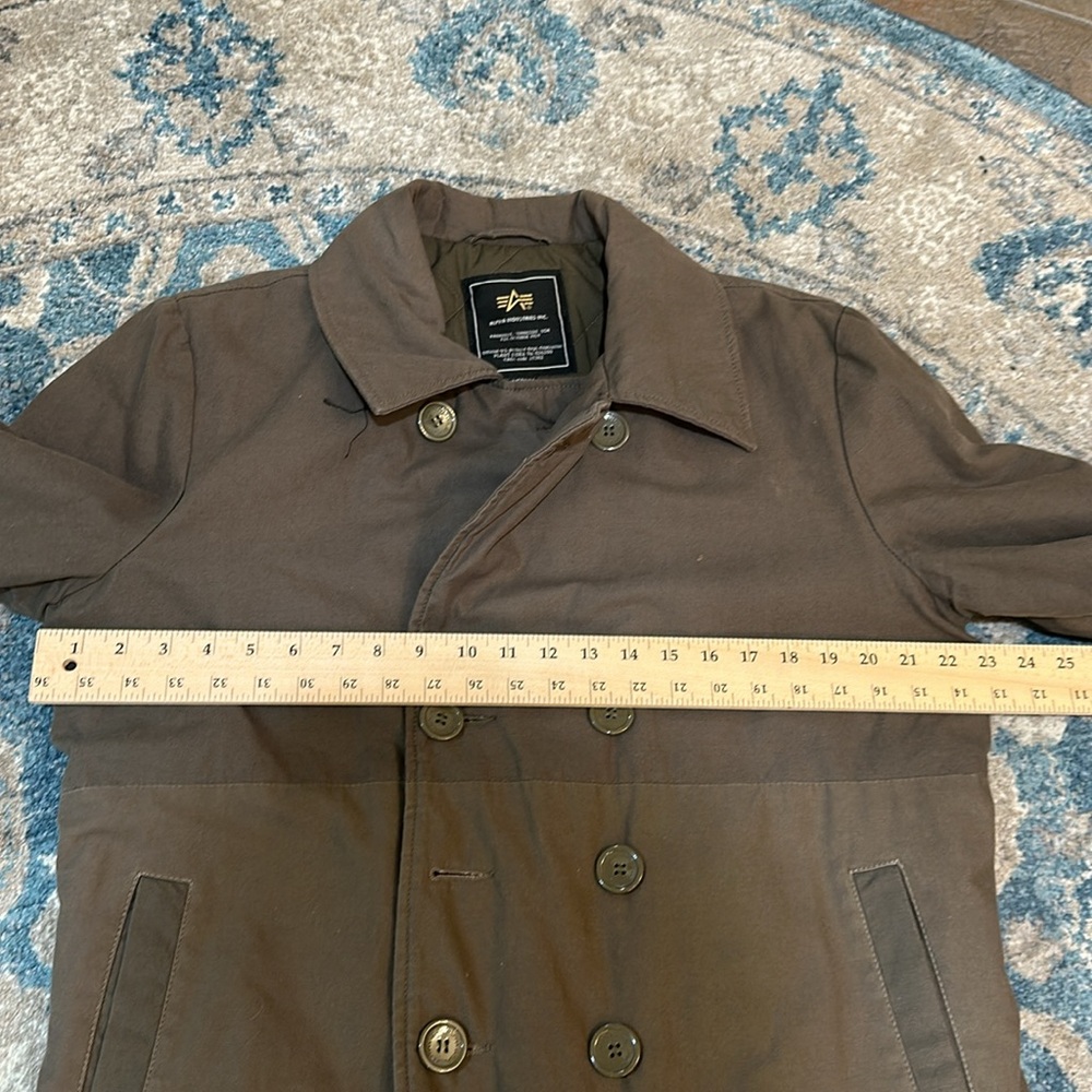 Alpha Industries Pea Coat - Picture 2 of 7